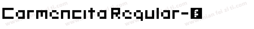 Carmencita Regular字体转换